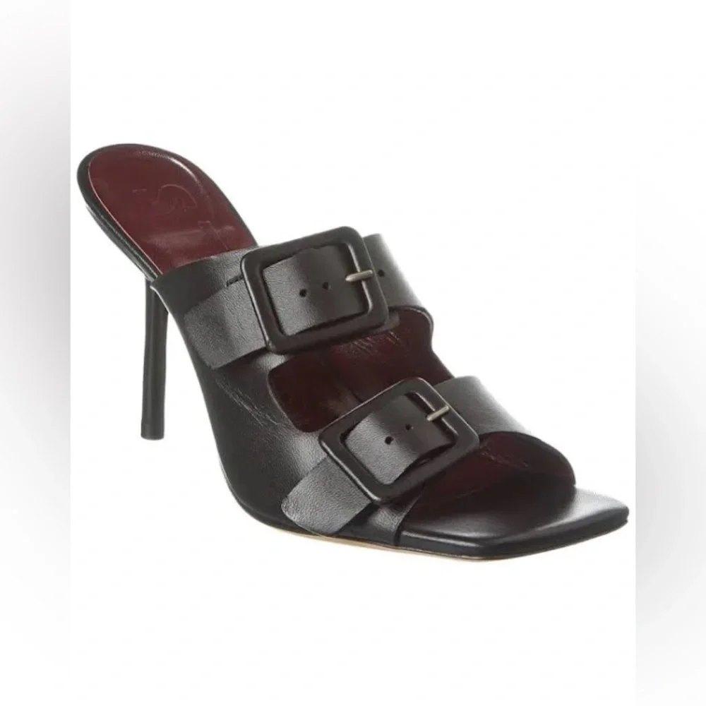 STAUD Black Remi Heeled Sandals - Picture 7 of 10